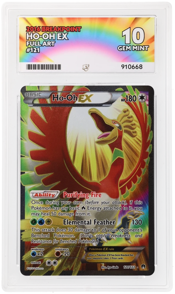ACE 10 - Ho-Oh EX - 121/122 - BREAKpoint - Pokemon