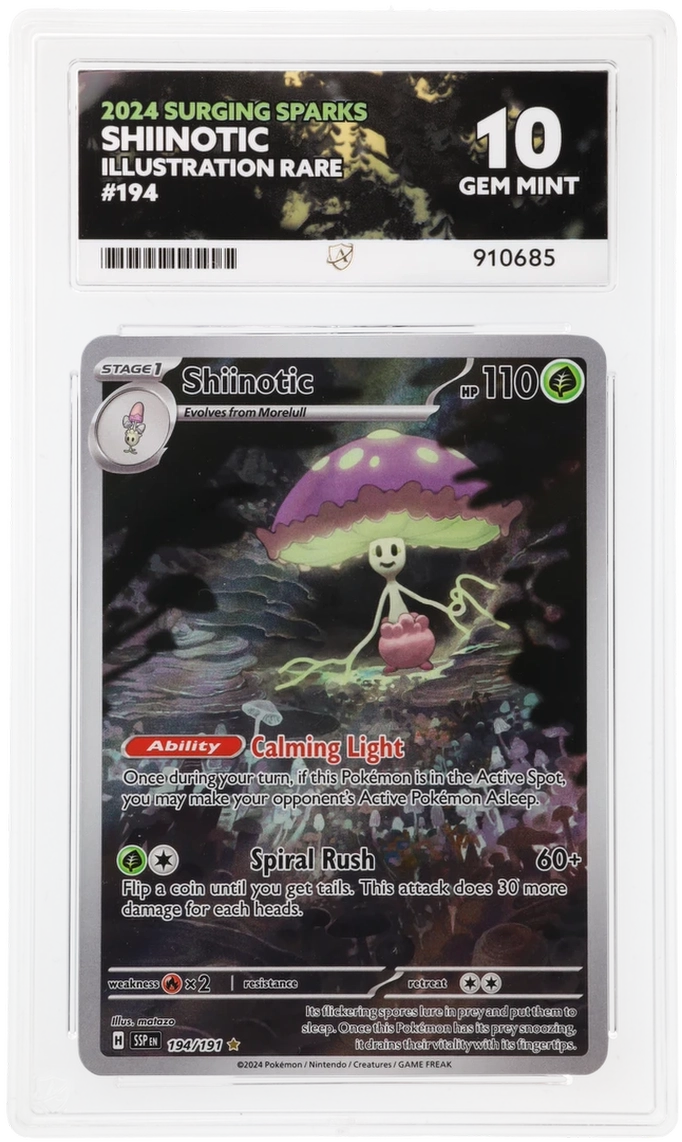 ACE 10 - Shiinotic - 194/191 - Surging Sparks - Pokemon