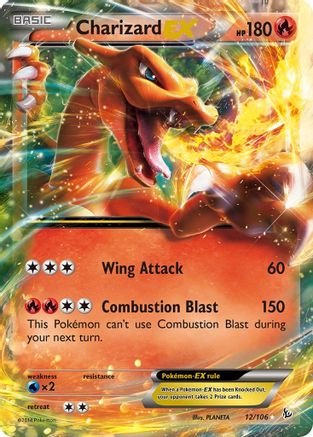 Charizard EX (12) 12/106 - XY Flashfire Holofoil