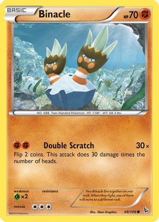 Binacle 48/106 - XY Flashfire