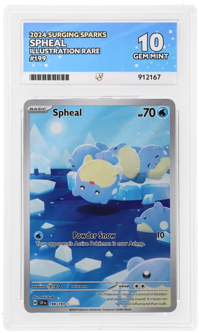 ACE 10 - Spheal - 199/191 - Surging Sparks - Pokemon