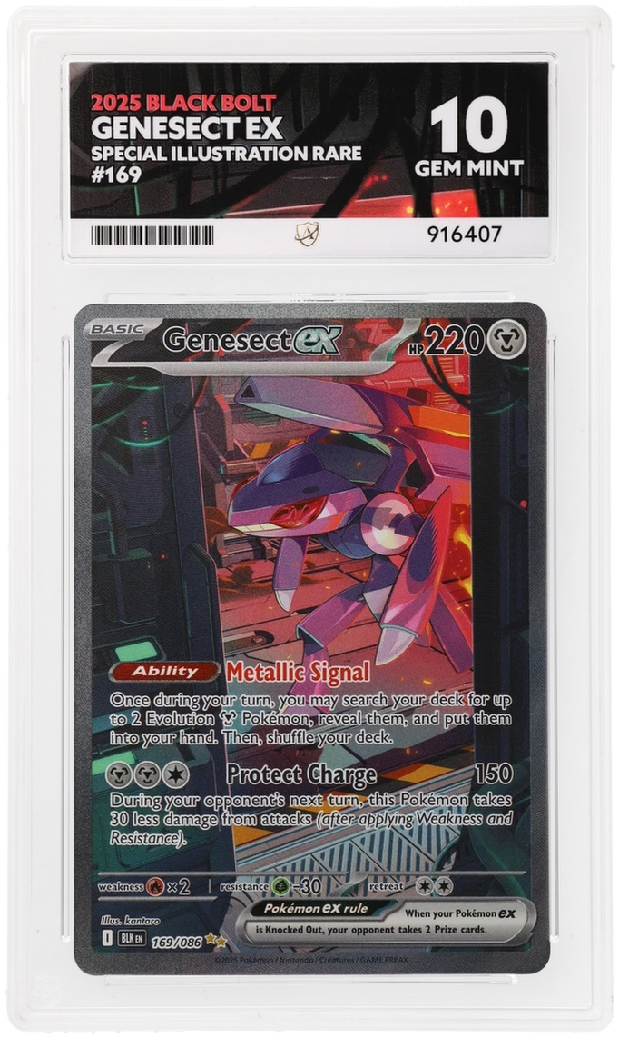 ACE 10 - Genesect ex - 169/086 - Black Bolt - Pokemon