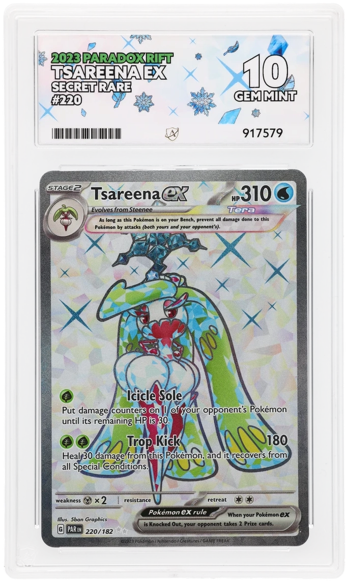 ACE 10 - Tsareena ex - 220/182 - Paradox Rift - Pokemon