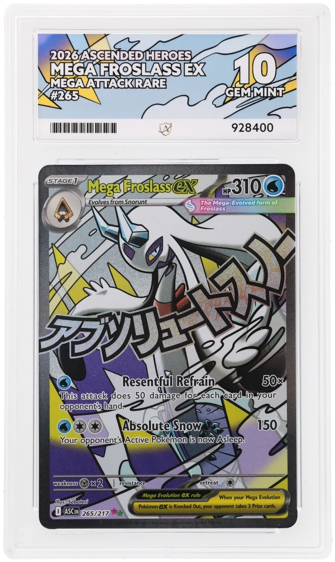 ACE 10 - Mega Froslass ex - 265/217 - Ascended Heroes - Pokemon