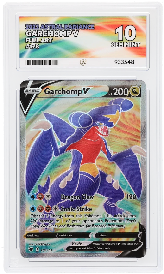 ACE 10 - Garchomp V - 178/189 - Astral Radiance - Pokemon
