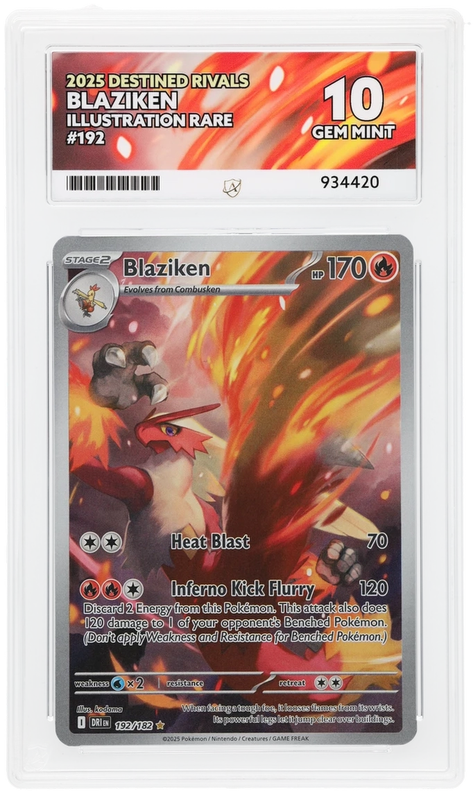 ACE 10 - Blaziken - 192/182 - Destined Rivals - Pokemon