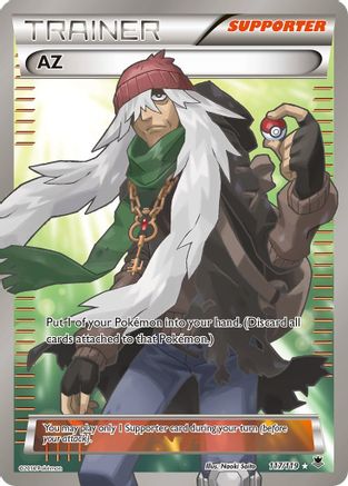 AZ (117 Full Art) 117/119 - XY Phantom Forces Holofoil