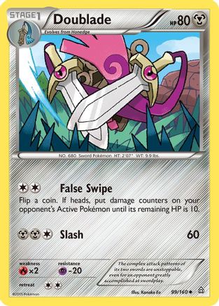 Doublade 99/160 - XY Primal Clash