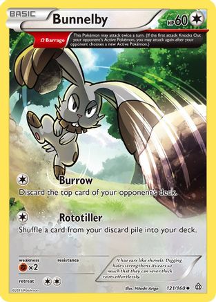 Bunnelby (Omega) 121/160 - XY Primal Clash