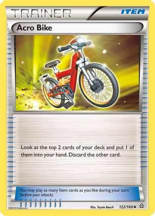 Acro Bike 122/160 - XY Primal Clash Reverse Holofoil