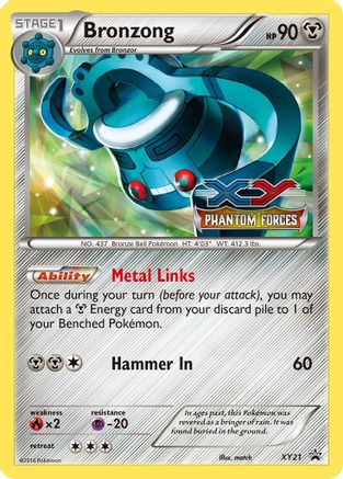 Bronzong - XY21 (Prerelease) XY21/211 - XY Promos Holofoil