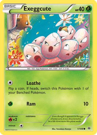 Exeggcute 1/108 - Roaring Skies