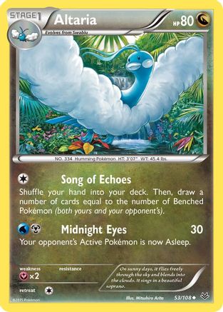 Altaria (53) 53/108 - XY Roaring Skies