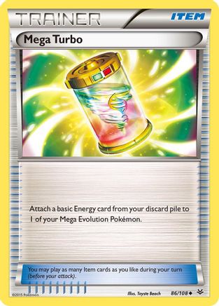 Mega Turbo 86/108 - Roaring Skies Reverse Holofoil