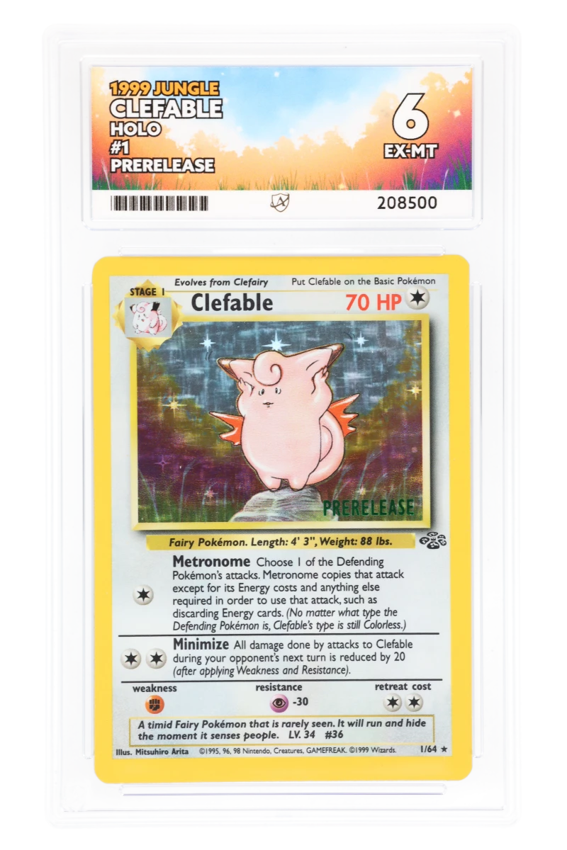 Prerelease Clefable - Holo - 1/64 - Jungle