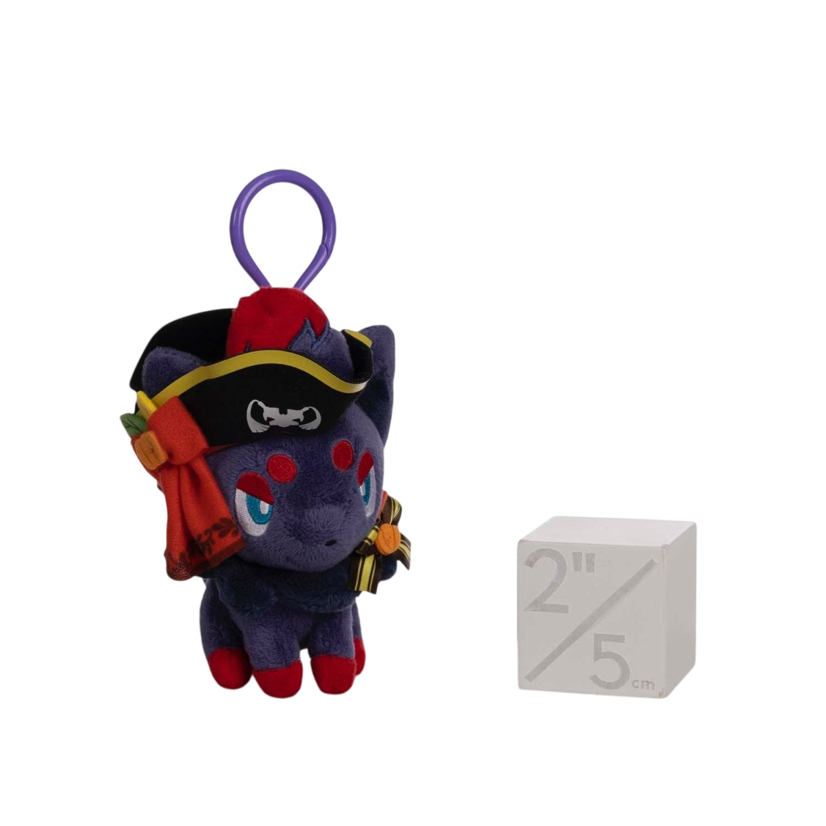 Zorua Pokémon Spooky Festival Plush Key Chain