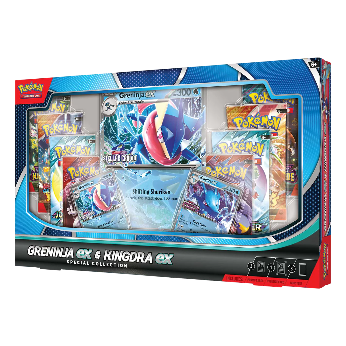 Pokémon TCG: Greninja ex/ Kingdra ex Special Collection