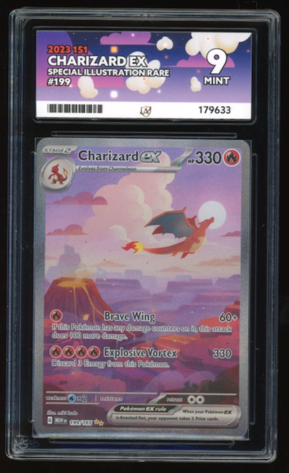 best way to get cards graded Charizard ex - Special Illustration Rare - 199/165 - Pokemon 151