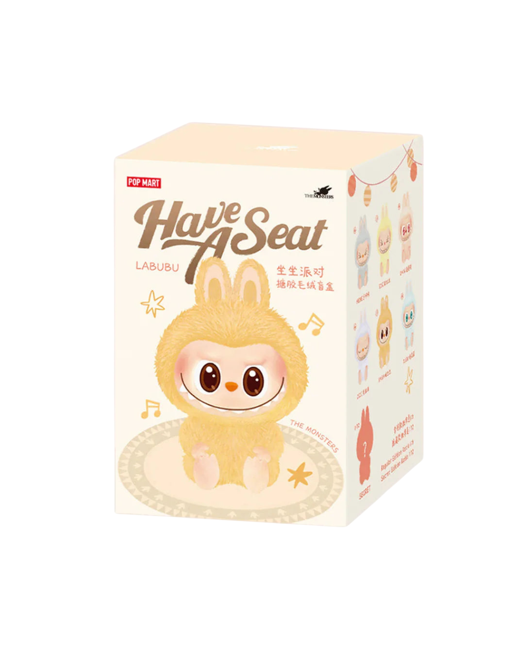 Pop Mart - THE MONSTERS - Have a Seat Vinyl Plush Blind Box