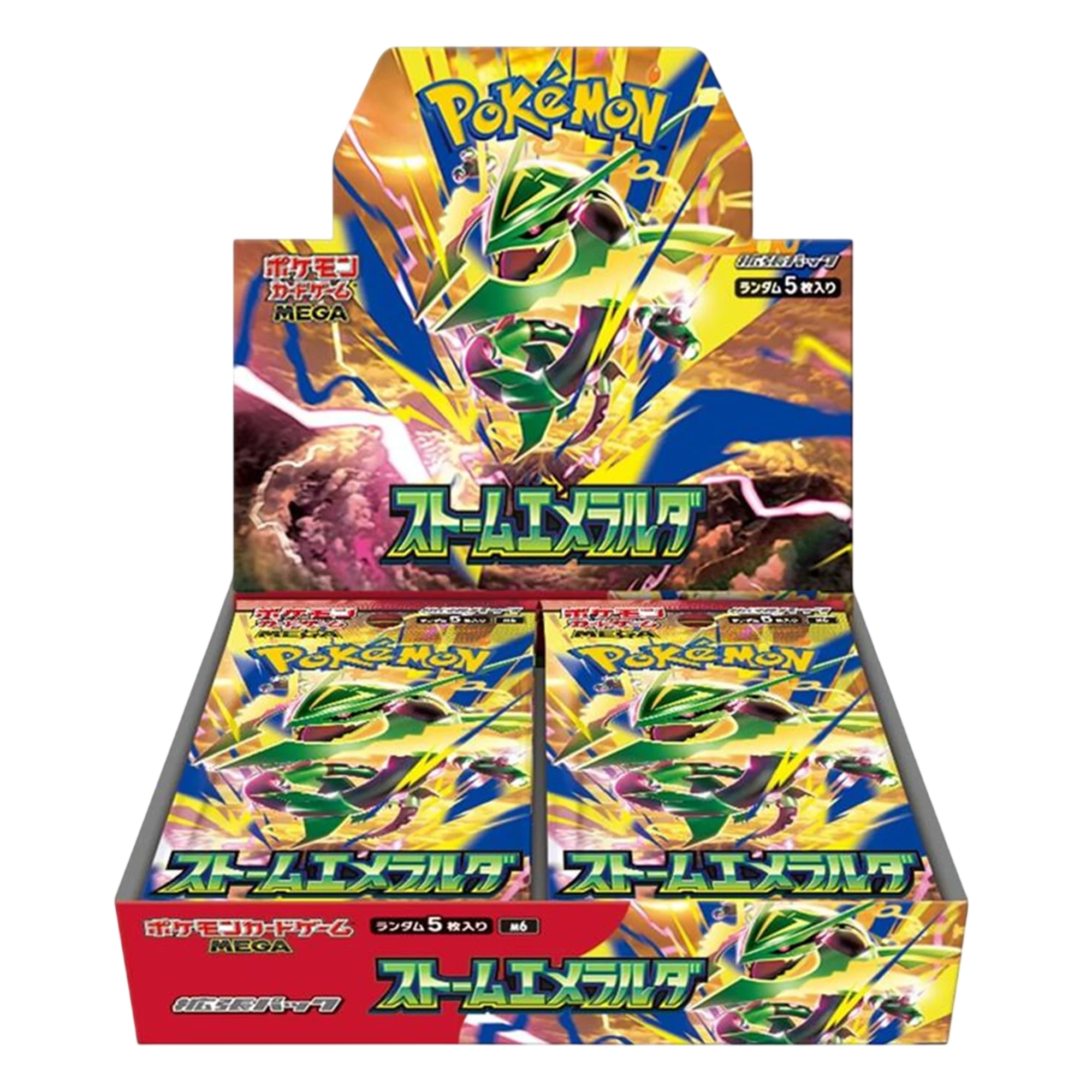 PRE ORDER] Pokémon Storm Emeralda M6 Japanese Booster Box – PokeRand