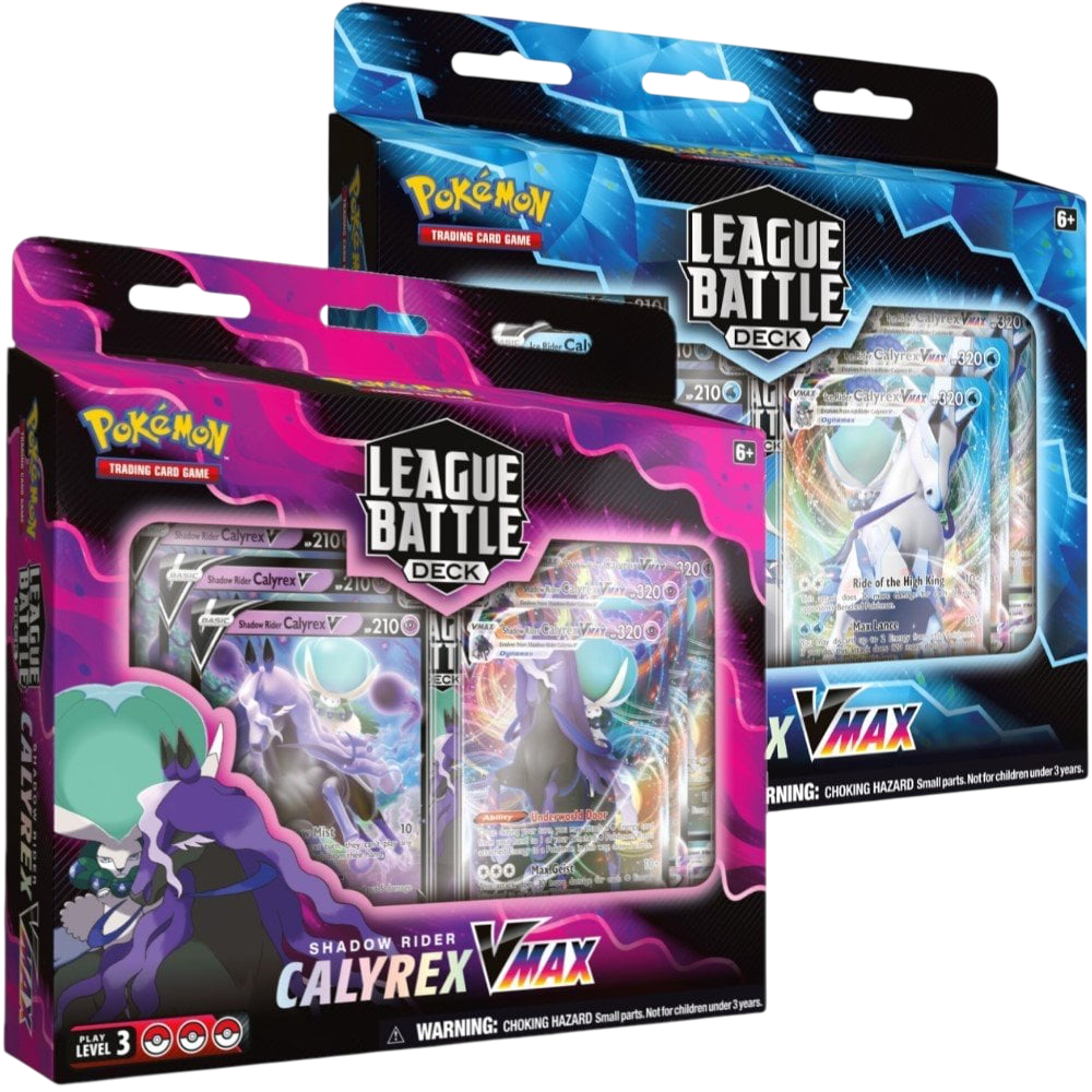 League Battle Deck - Shadow Rider Calyrex VMAX/Ice Rider Calyrex VMAX