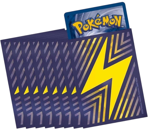 purple pokemon card sleeves Pokemon Scarlet & Violet Surging Sparks Card Sleeves (65 Sleeves) – PokeRand