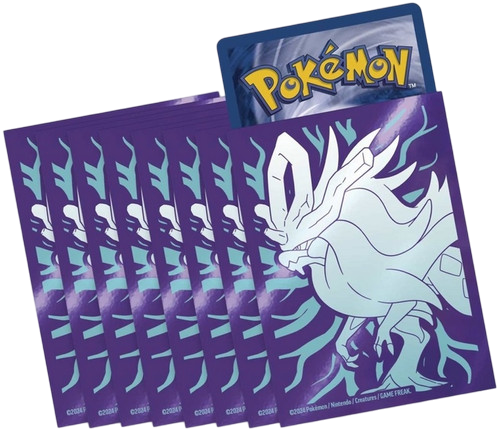 scarlet and violet card sleeves Pokemon Scarlet & Violet Temporal Forces (Walking Wake) Card Sleeves (65  Sleeves)