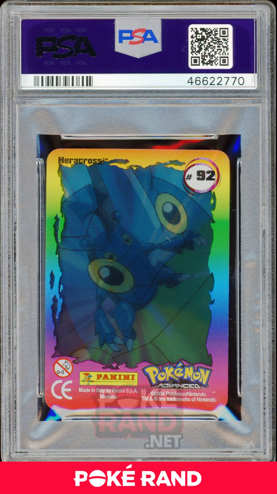 Heracross PSA 6 - Advanced Action - PokeRand