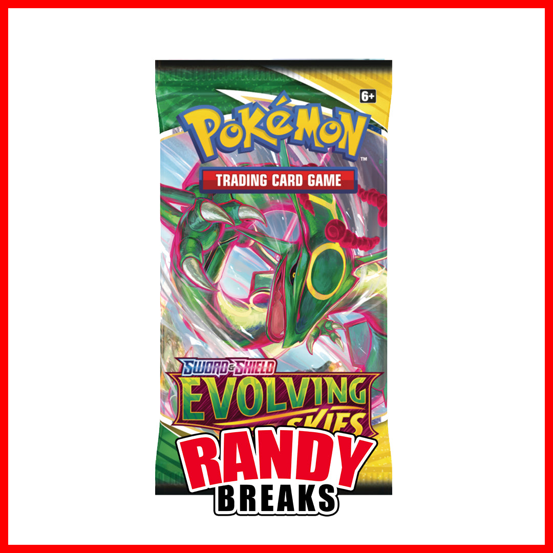 LIVE BREAK: Evolving Skies Single Pack - PokeRand