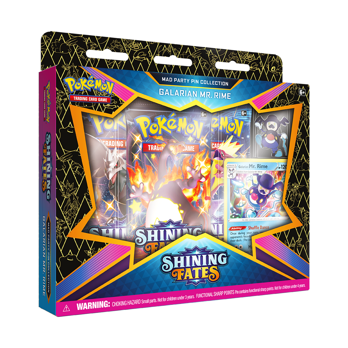 Shining Fates Mad Party Pin Collection - Mr Rime (Pre Order) - PokeRand