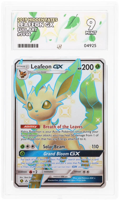 Leafeon GX - ACE 9   (Front)
