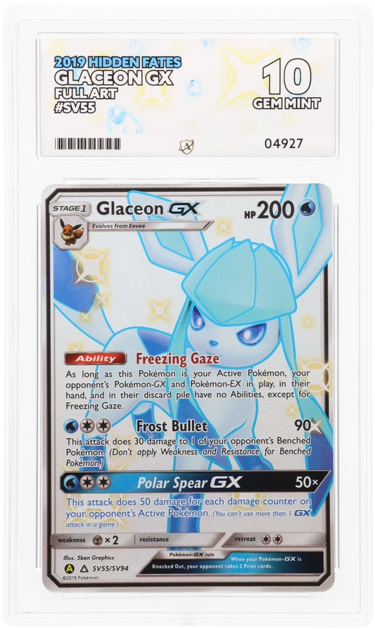 Glaceon GX - ACE 10   (Front)