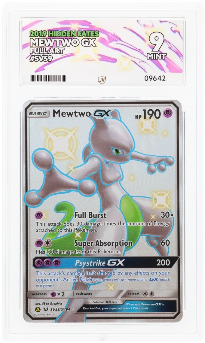 Mewtwo GX - ACE 9   (Front)