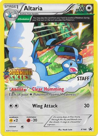 Altaria - XY46 (Prerelease) [Staff] XY46 - XY Promos Holofoil