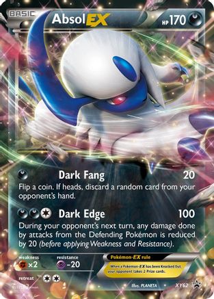 Absol EX - XY62 XY62/211 - XY Promos Holofoil