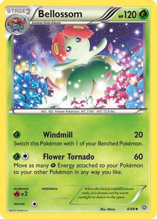 Bellossom 4/98 - XY  Ancient Origins