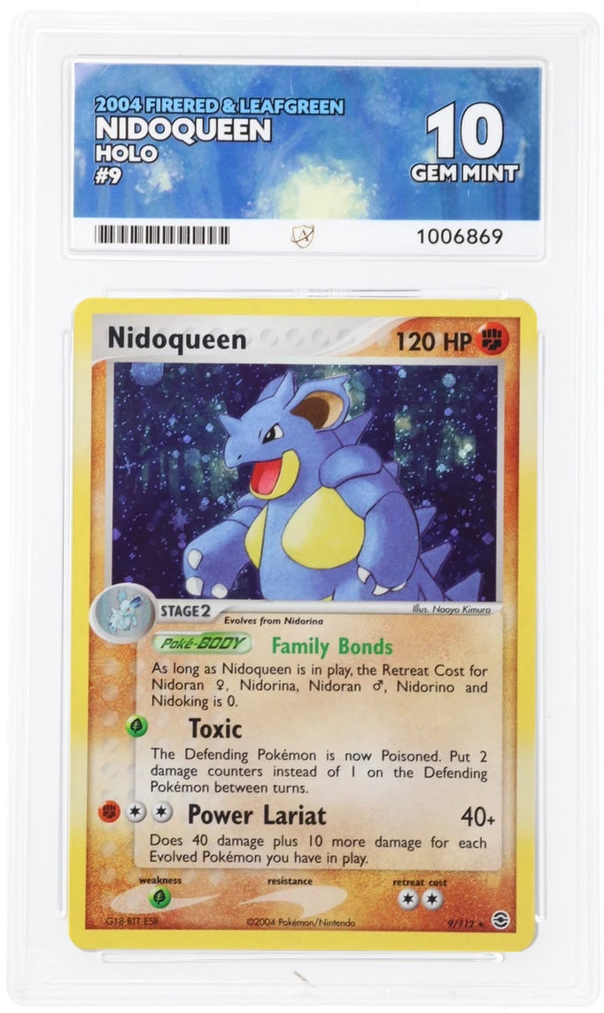 ACE 10 - Nidoqueen - 9/112 - FireRed & LeafGreen - Pokemon - front