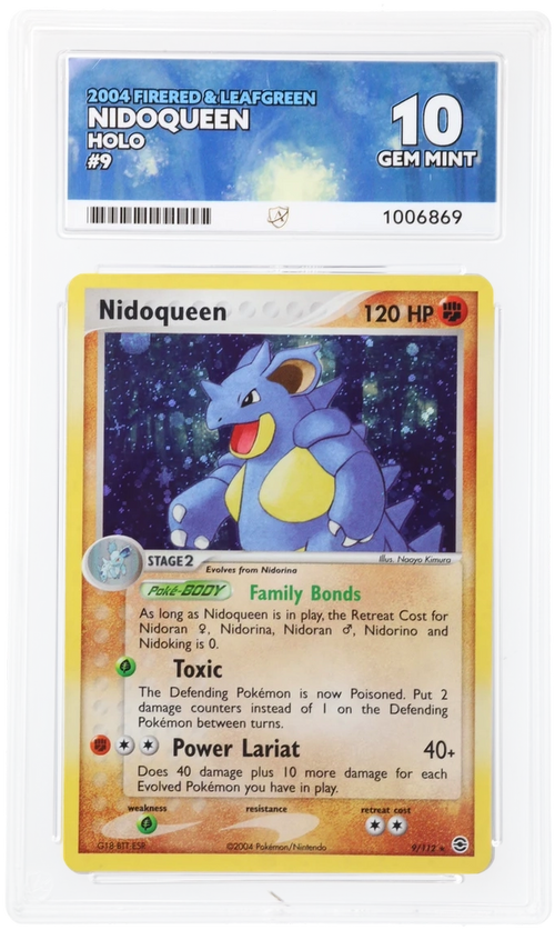 ACE 10 - Nidoqueen - 9/112 - FireRed & LeafGreen - Pokemon - front