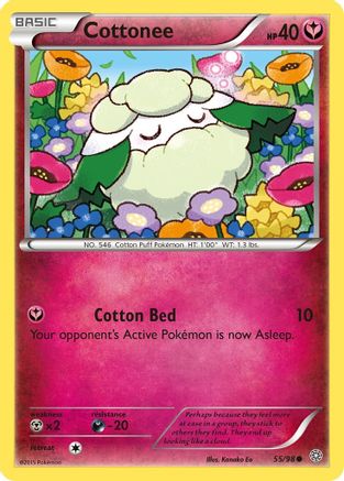 Cottonee 55/98 - XY  Ancient Origins