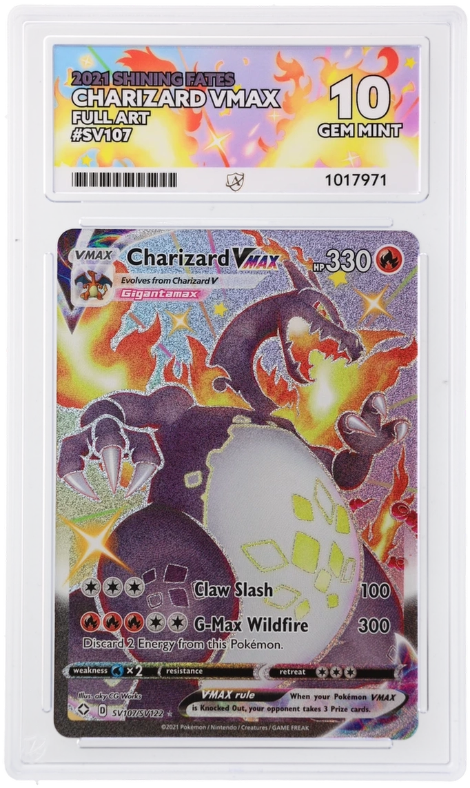 ACE 10 - Charizard VMAX - SV107/SV122 - Shining Fates - Pokemon - front