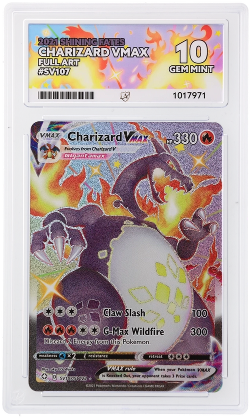 ACE 10 - Charizard VMAX - SV107/SV122 - Shining Fates - Pokemon - front