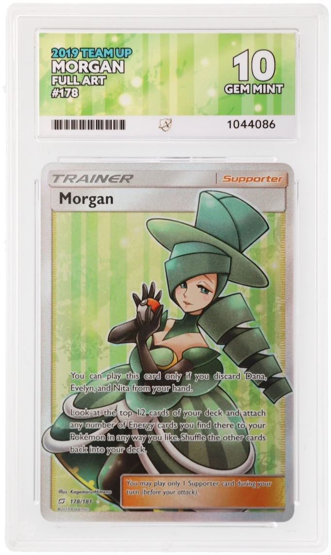 ACE 10   - Morgan Full Art - 178/181 - 2019 Team Up