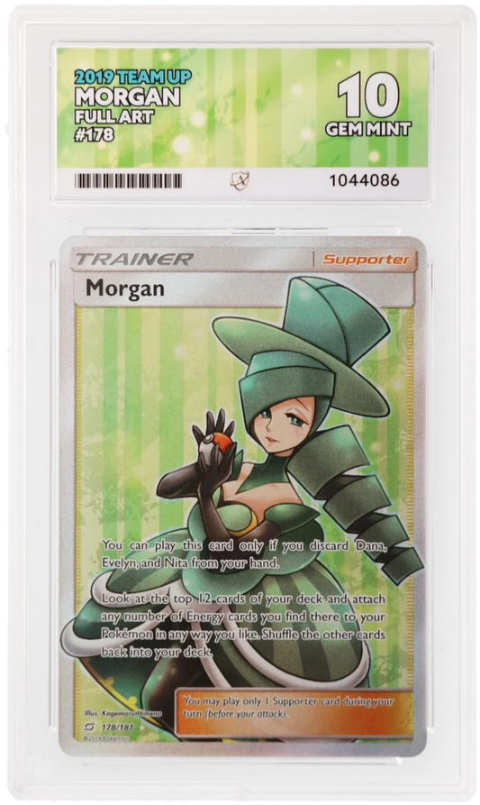ACE 10   - Morgan Full Art - 178/181 - 2019 Team Up