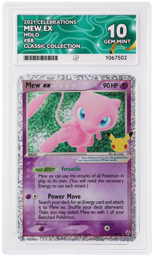 ACE 10 - Mew ex - 88/92 - Celebrations - Classic Collection - Pokemon - front