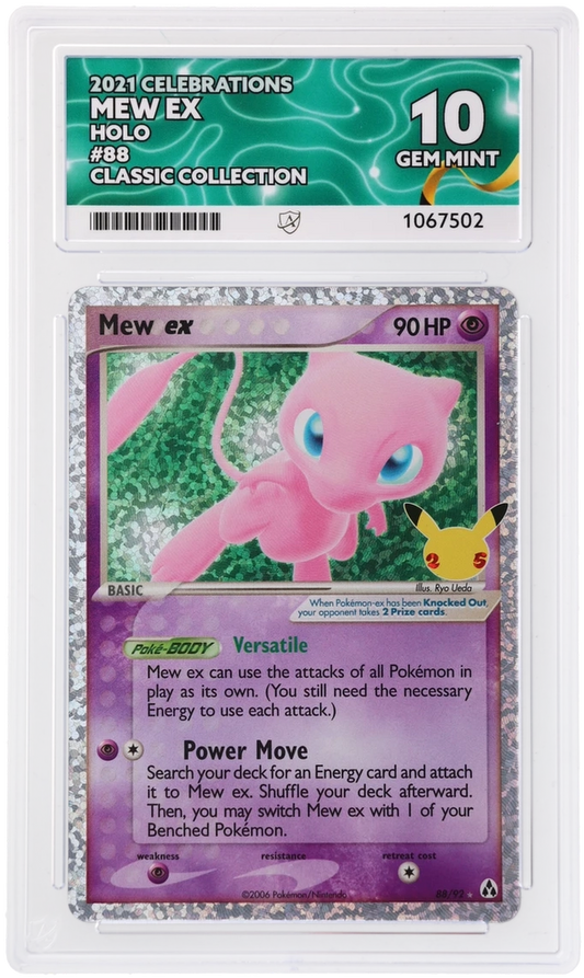 ACE 10 - Mew ex - 88/92 - Celebrations - Classic Collection - Pokemon - front