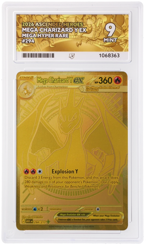 ACE 9 - Mega Charizard Y ex - 294/217 - Ascended Heroes - Pokemon - front