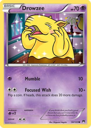 Drowzee 50/122 - XY  BREAKpoint