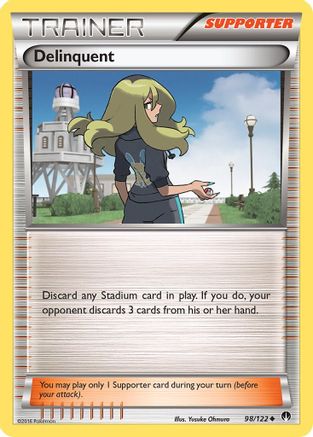 Delinquent 98/122 - XY  BREAKpoint