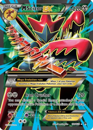 M Scizor EX 120/122 - BREAKpoint Holofoil