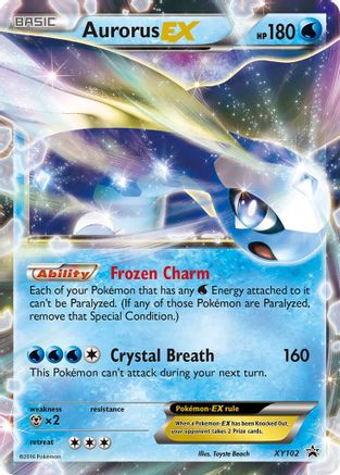 Aurorus EX - XY102 XY102/211 - XY Promos Holofoil
